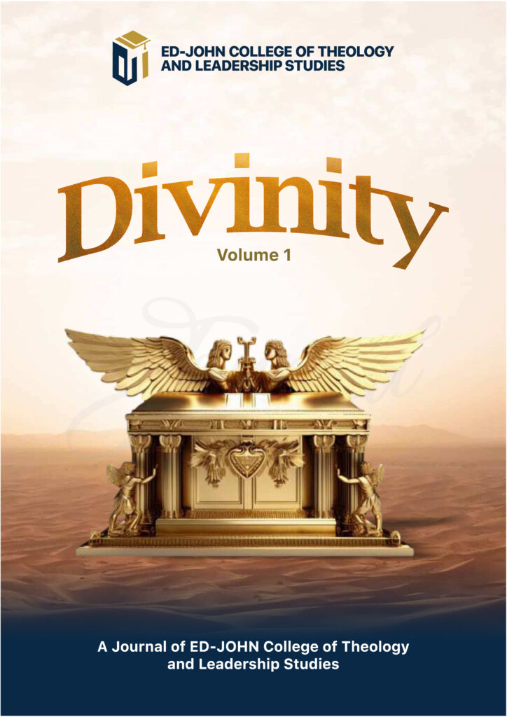 reviewed the divinity journal volume 1.cdr